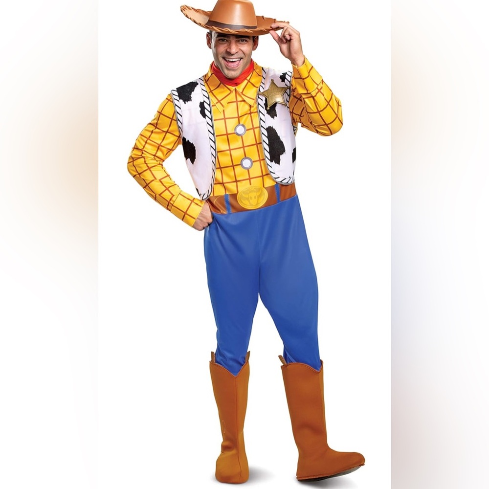 Disguise Disney Pixar Toy Story Woody Costume Hat XXL 50-52 - Picture 7 of 7